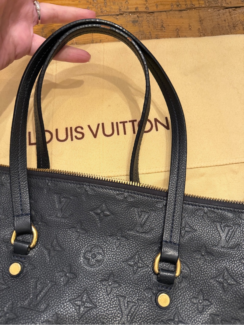 Louis Vuitton Empreinte Lumineuse PM Infini (Blue) Monogram Bag - Picture 7 of 16